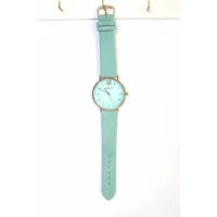 Horloge groot turquoise