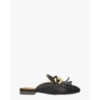Gioia Wynne Zwart Damesloafers