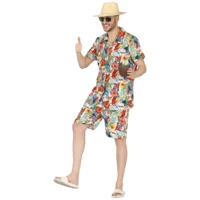 Kostuum - Hawaii - Shirt en broek - M - mt.48-50