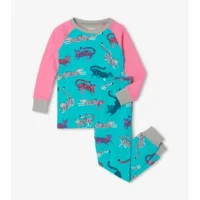 Hatley 2delige Meisjes Pyjama Cheetahs