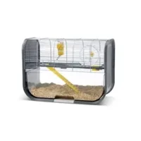 Savic Hamsterkooi Geneva Antraciet / Zilver 60 x 29 x 44 cm