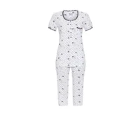 Ringella Dames Pyjama: Korte mouw en 3/4 broek ( Tencel ) ( RIN.264 )