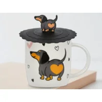 Teckelmok met mokbeschermer