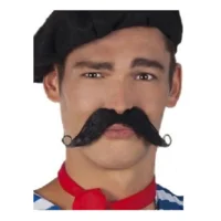 Snor - Zwart - Fransman