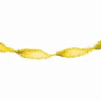 Draaislinger - Crepe - Geel - 6m