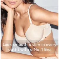 NO1 bra: Skin beugelBH met extra stuk onder de oksel ( no.2 )