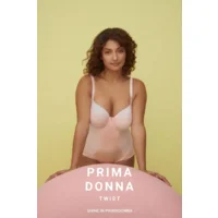 Prima Donna Twist Body: Voorgevormd: Knokke, Crystal Pink, Heartshape, europese maten ( PDO.161 )