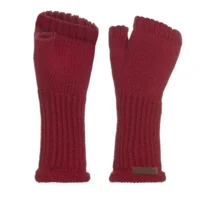 Handschoenen Cleo Knit Factory Bordeauxrood