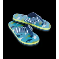 Hatley Jongens Flip Flops Great White Sharks