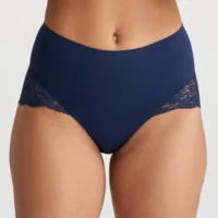 Marie Jo Color Studio lace corrigerende tailleslip in donkerblauw