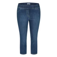 KJ Brand Jeansbroek: 7/8 lengte, Jenny, elastiek in de lenden ( BRA.330 )
