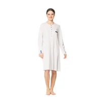 Egatex Nachthemd Dames: Interlock, Ecru, ( EGA.441 )