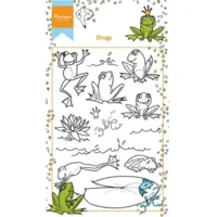 Marianne Design Clear stamp Marianne Hetty's frogs