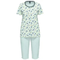 Ammann Dames Pyjama: Licht blauw, ( OPGEPAST, DONKER BLAUWE BROEK ( AMM.610 )