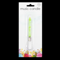Taart kaars - Muziek - 1st. - Willekeurig geleverd