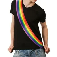 Regenboog Sjerp – Stijlvol Pride Accessoire voor LGBTQ+ Evenementen