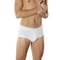 Dulcia Heren Slip: GRIJS ( tot 4XL ) Basic 1-1 Cotton, heupslip open basic ( DUL.20 )