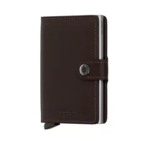 Secrid Miniwallet Original Dark Brown