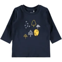 Name-It Jongens Newborn T-Shirt Natan Dark Sapphire