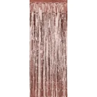 Deurgordijn - Roségoud - 100x250cm