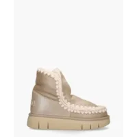 Mou Eskimo 18 Bounce Beige Dames Enkelboots