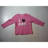 Girandola Roze t-shirt lange mouwen 544008