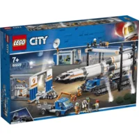 LEGO City - Ruimtevaart Raket Bouwen en Transporteren - 60229 (2de HANDS product)