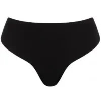 Louisa Bracq Slip naadloos: Maxi, Cotton skin, Zwart ( SEC.340 )