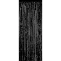 Deurgordijn - Zwart - 100x250cm