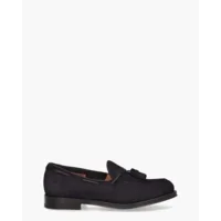 Santoni 18101 Donkerblauw Herenloafers