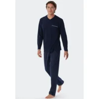 Schiesser – Comfort Fit - Pyjama – 179107 – Dark Blue