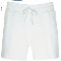 Olympia training Short: wit, ( SUNF.195 )