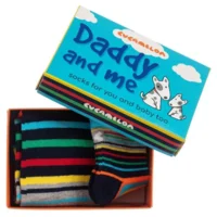 Daddy and Me  0-12md/39-46 Kraamcadeau Oddsocks