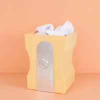 Balvi Papierbak Vuilbak Slijper Okergeel