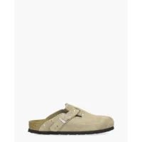Birkenstock Boston Rivets Taupe Damesslippers