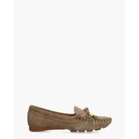 Si Hanasa-2 Khaki Damesloafers