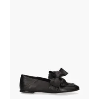 Attilio Giusti Cindy Ribbon Zwart Damesloafers