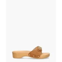Scholl Pescura Heel Cognac Damesslippers
