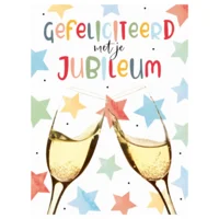 Kaart - A4 formaat - Gefeliciteerd met je jubileum - MAX023