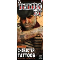 Tijdelijke tattoo's - Piraat
