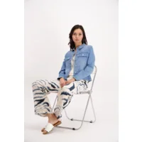 Signe Nature Jeansvest: Met knopen sIGNE.1308