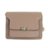 Handtas klein Liesa taupe