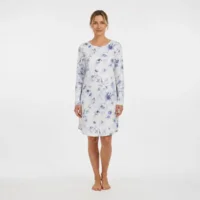 Ringella – Blue Flowers  – Nachtkleed – 6511042 – Pearl