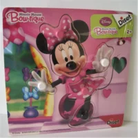 Houten noppenpuzzel Minnie Mouse