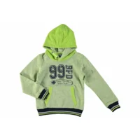 boys hooded sweatshirt lime