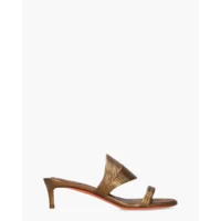 Santoni Seroentine Gouden Damesslippers