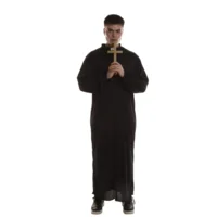 Kostuum - Priester - Zwart - L