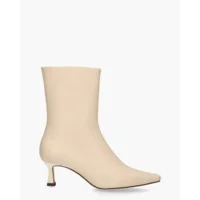 Lola Cruz 051T14BK Off-White Damesboots