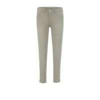 Para Mi Dames Jeans broek: Sanne stud, Desert Sage ( kaki ), Color Denim L29 ( PARA.201 ) 46