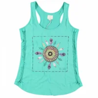 lang shirt Indian Summer Mudita zeegroen